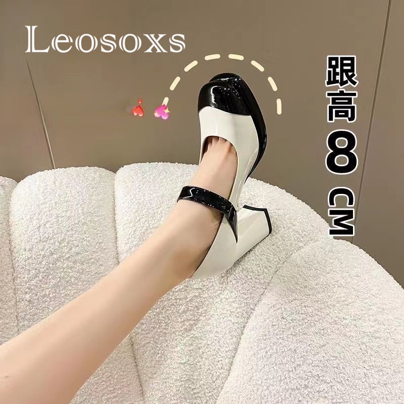 Leosoxs  Giày Cao Gót Mũi Nhọn GIÀY SANDAL Thời Trang Mới 2023 Cho FLF23A0XUI 43Z231026