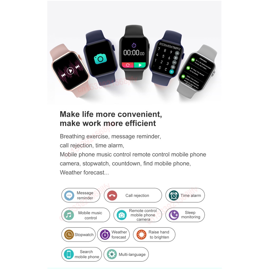 Đồng Hồ Thông Minh pro max Theo Dõi Nhịp Tim 20 Số Chống Thấm Nước Cho Nam Và Nữ