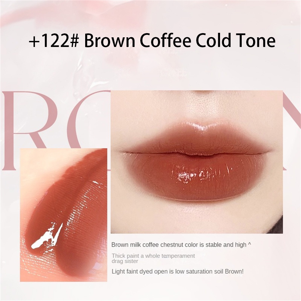 Novo Sky Realm Not Stick Cup Lip Glaze Water Gloss Mirror Doodle Lip Không thấm nước Không rơi giả trơn