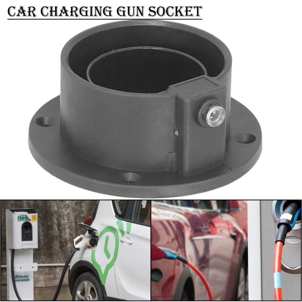 New EV Charger Nozzle Holster Type 2 Cable Holder Wall Mount Standard IEC Holder