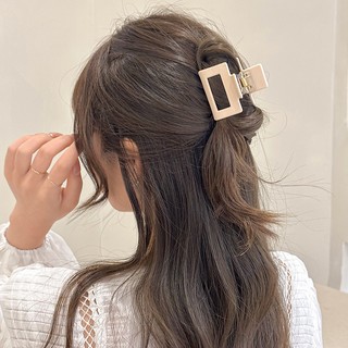 Kẹp tóc cá mập đơn giản mùa hè kích thước vừa kích thước kẹp nửa đầu kẹp tóc máy ép cá mập kích thước vừa cá mập ji fascinator mùa hè cho nữ