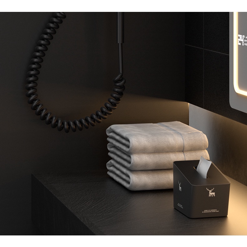 JIASHI Máy sấy tóc gia đình công suất cao máy sấy tóc không đục lỗ treo tường