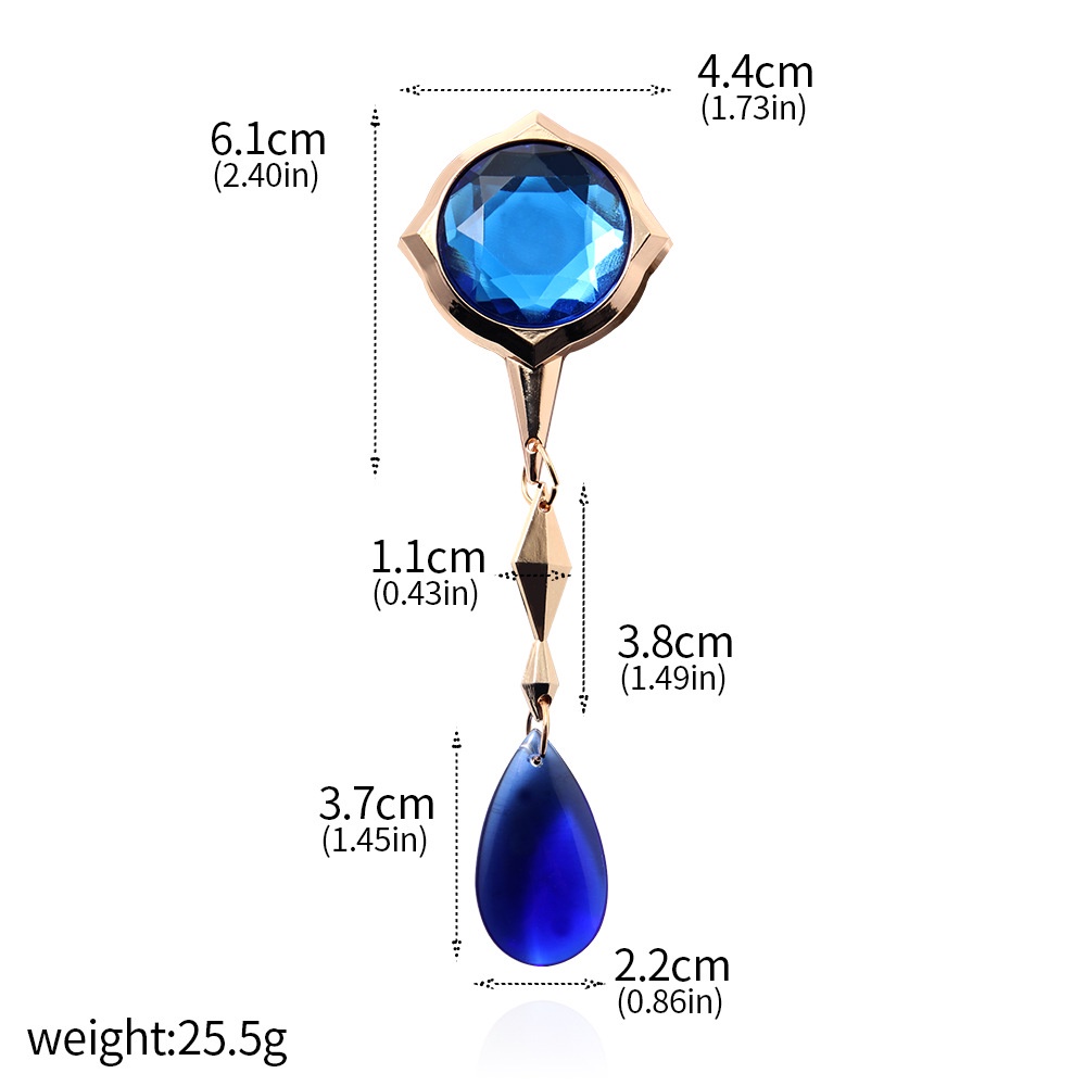 Ere1 genshin Furious furina Móc Chìa Khóa / Túi Xách / Tầm Nhìn / Mắt Thần