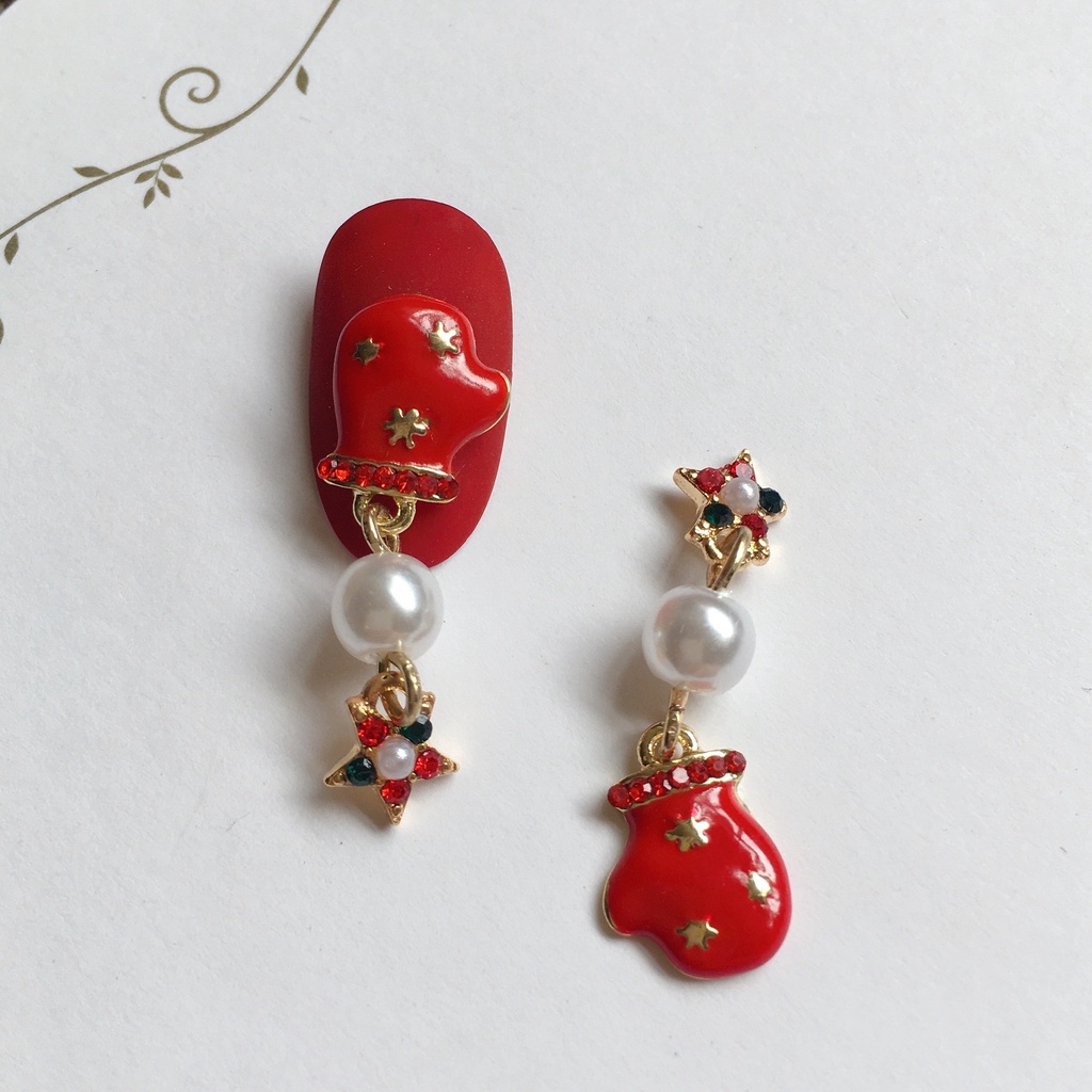 Charm Chuông Noel | Giáng Sinh 2024 | Trang Trí Móng Tay