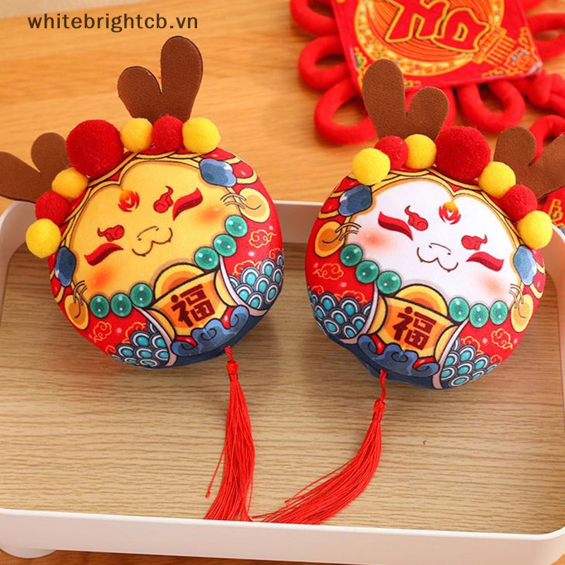 Đồ chơi nhồi bông Hình Con Rồng Dễ Thương Trang Trí Năm Mới 2024