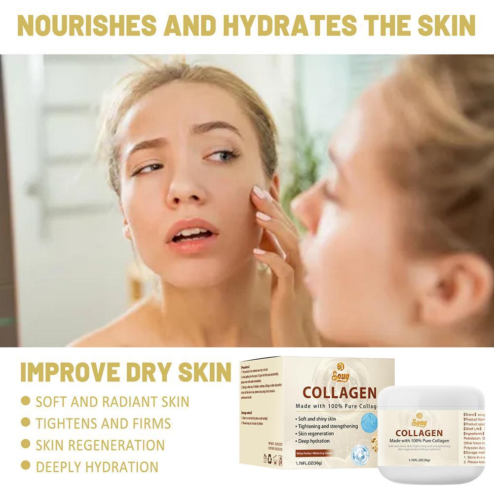 Soug Kem collagen Dưỡng Ẩm Nâng Cơ Săn Chắc Da Mặt