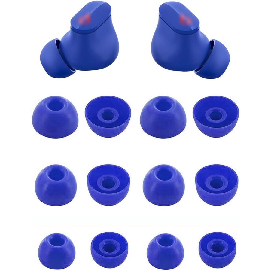 Bộ 3 Cặp Nút Tai Nghe Thay Thế Bằng silicon Mềm Tương Thích Với Beats studio Buds + Tai Nghe