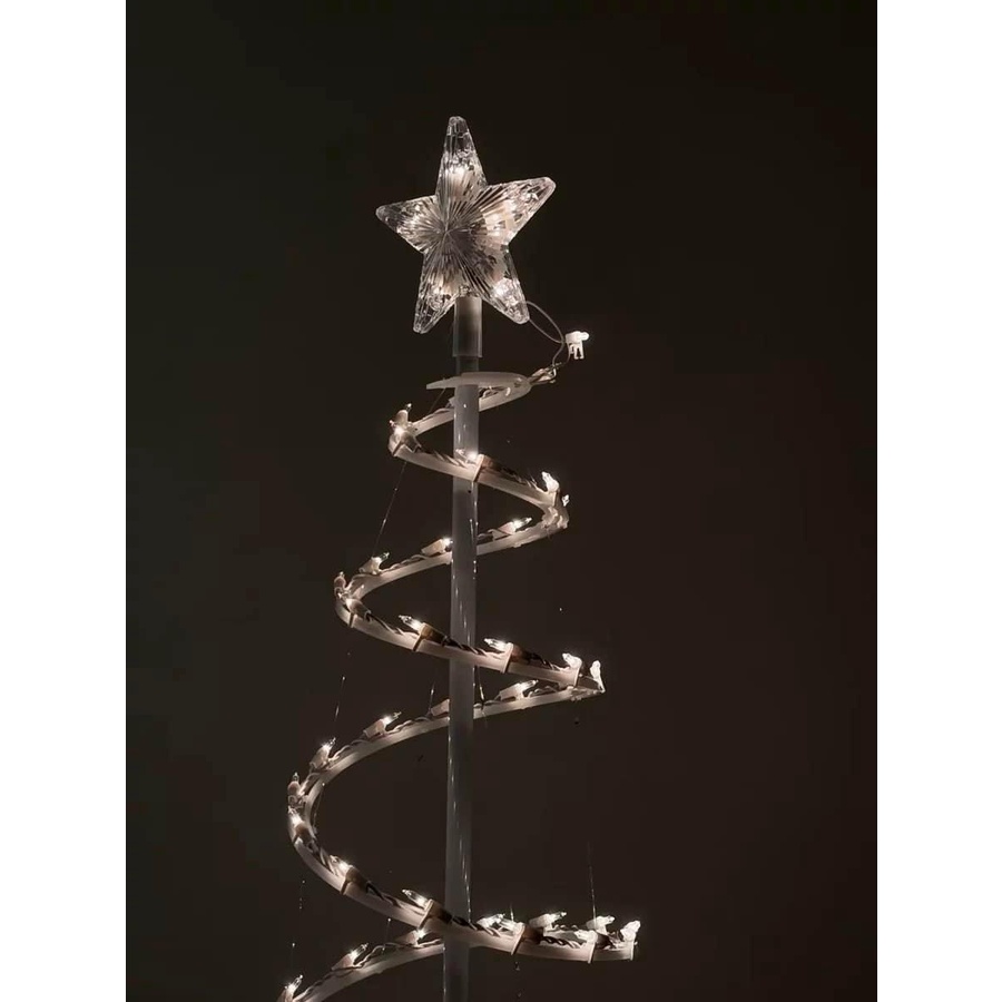 Cây thông noel đèn led ánh sáng ấm lung linh - Gọn Decor