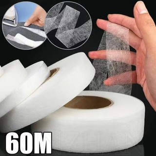 Cuộn Băng Keo Hai Mặt 1.0 / 1.5 / 2.0 / 2.5 / 3.0cm Bằng Sắt / 60m Tự May Vá diy
