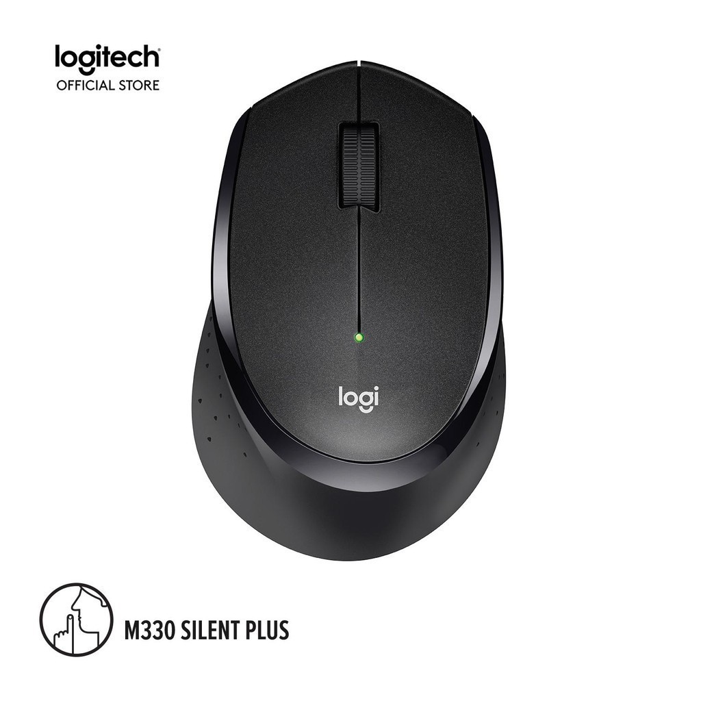Chuột Văn Phòng Không Dây Logitech M330 - Hàng Chính Hãng
