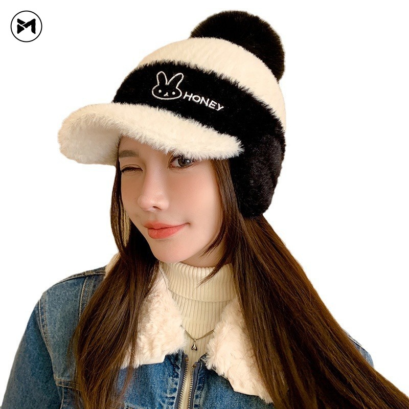 Nón Len Che Tai Giữ Ấm Thời Trang Mới 2023