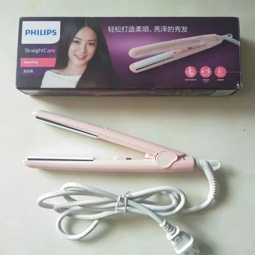 Máy ép tóc, máy tạo kiểu tóc Philips HP8401, an toàn không gây hư tổn, bảo hành 2 năm | Hàng chính hãng