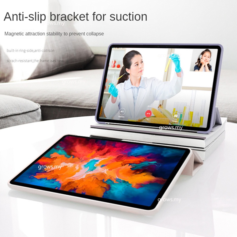 Bao Da Máy Tính Bảng tpu Mềm Có Thể Gập Lại Cho lenovo xiaoxin pad 2024 tb331fc m11 11 inch tb330fu Ốp