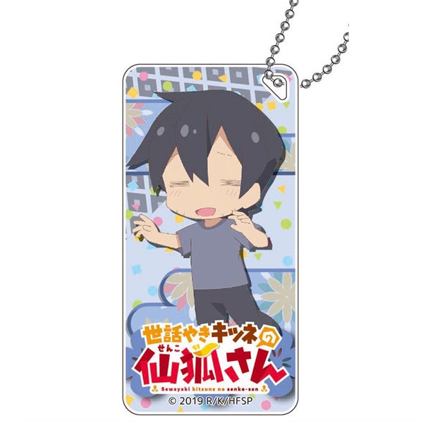 Móc khóa Sewayaki Kitsune no Senko-san Senko Yasuko Koenji Yozora Kuroto Phụ kiện trang trí túi xách Balo