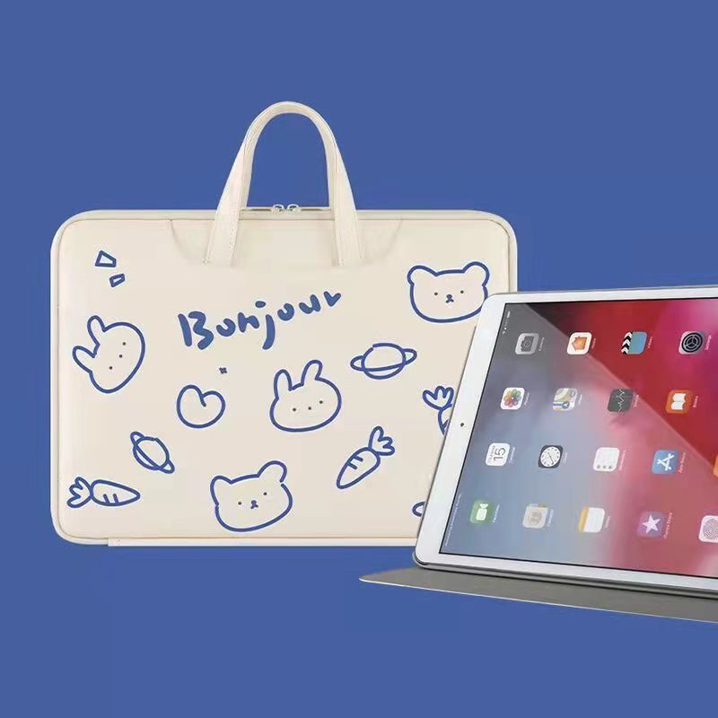 Hoạt Hình Túi Xách Đựng laptop / ipad 9.7 / 10.5 / 10.9 / inch Họa Tiết Đáng Yêu