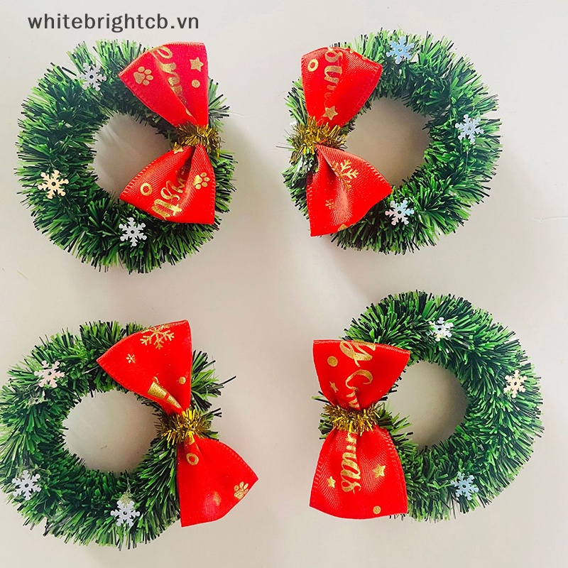 / / Cny Trang Trí / / Mô Hình Nhà Búp Bê Người Tuyết Vòng Hoa Thu Nhỏ