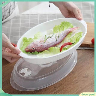 Nồi hấp cá có thể dùng trong lò vi sóng chính hãng phía nam á á ám châu á cho nhà bếp