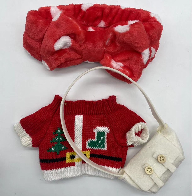 Mới Bộ Quần Áo Giáng Sinh Cho Búp Bê 30cm