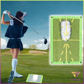Golf Training Mat Set Divot Practice Swing Detection Batting [A/3]