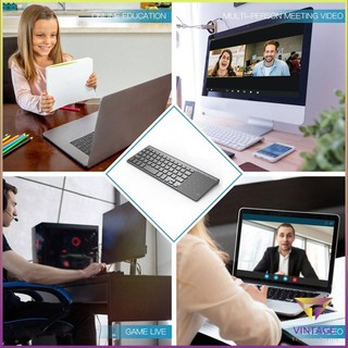 Thin 2.4Ghz Usb Wireless Mini Keyboard With Number Touchpad Numeric Keypad [A/2]
