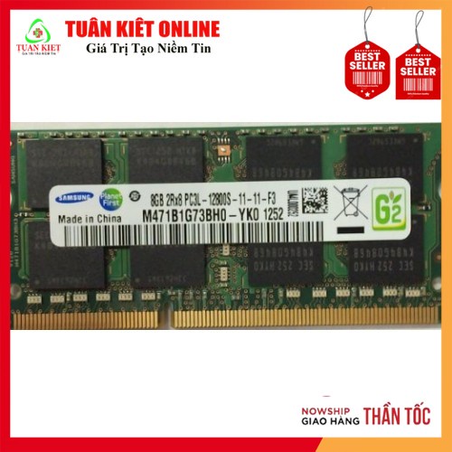 Ram Laptop DDR3L 8GB 1600Mhz (PC3L-12800s)