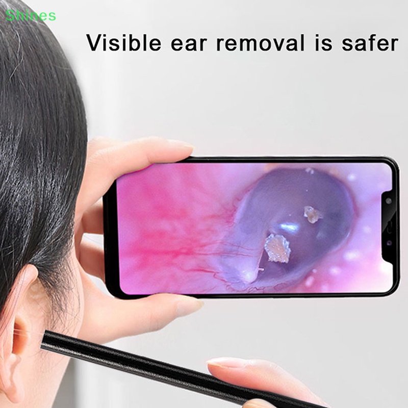 1 Bộ Dụng Cụ Lấy Ráy Tai Thông Minh 5.5mm Có camera Quan Sát Lỗ Tai vn