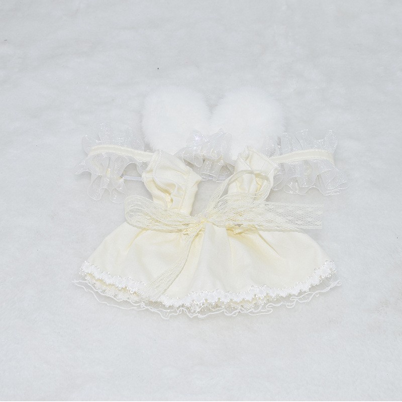 Mới Bộ Áo Liền Quần Vải cotton 15cm Cho Búp Bê