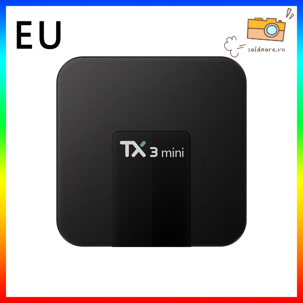 TX3 Mini Tv Box Smart 5G Wifi Mạng không dây lõi tứ thông minh Set Top Box