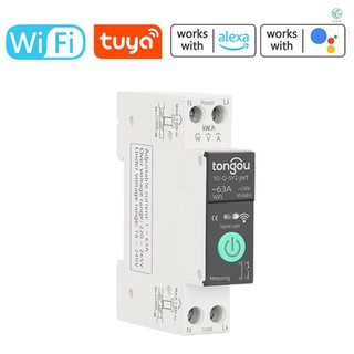 Intelligent Circuit Breaker with Metering - Monitor and Control Power Usage with Tongou