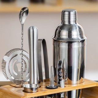 Bộ Dụng Cụ Pha Chế Thức Uống Bằng Tre Cho Bartender