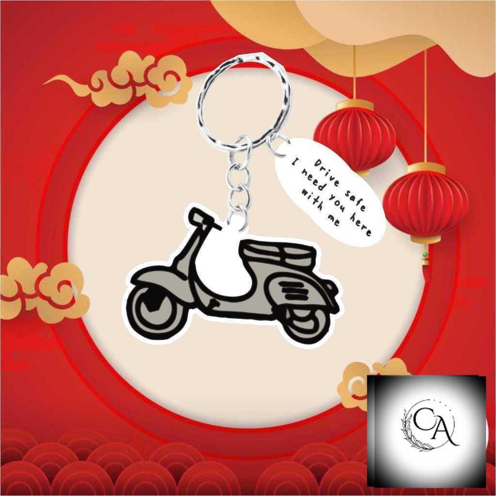 Móc khóa Drive Safe -lái xe an toàn