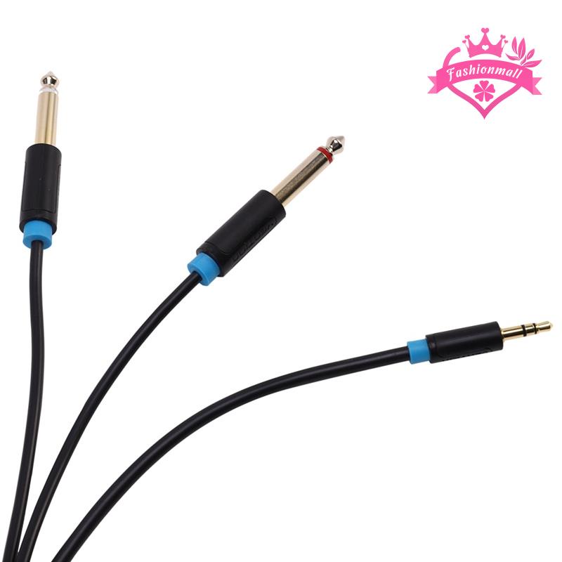 VENTION Set 4 Dây Cáp Âm Thanh Chuyển Đổi jack 3.5mm Sang 6.35Mm Mạ Vàng 6.5mm Chuyên Dụng Cho Loa Khuếch Đại Âm Thanh