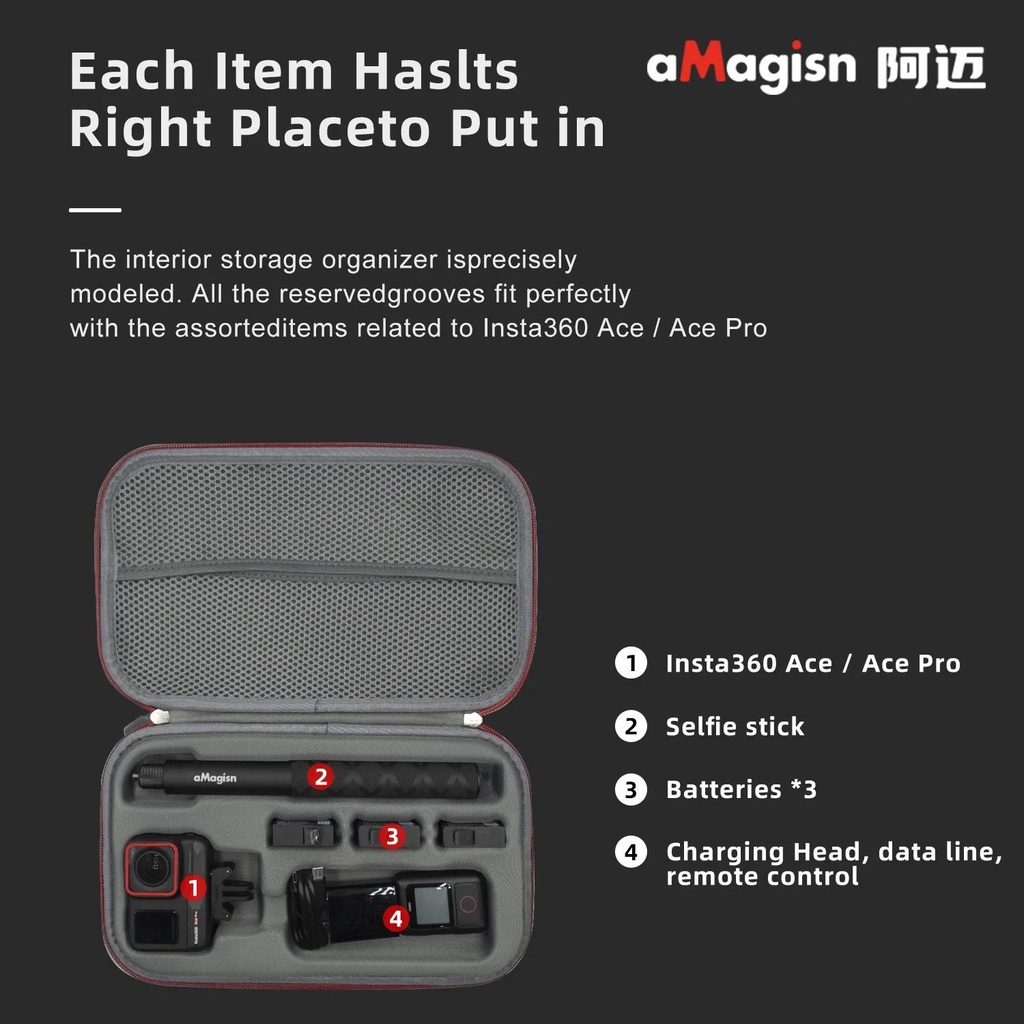 Túi Đựng Máy Ảnh Thể Thao insta360 ace / ace pro insta360 ace / ace pro