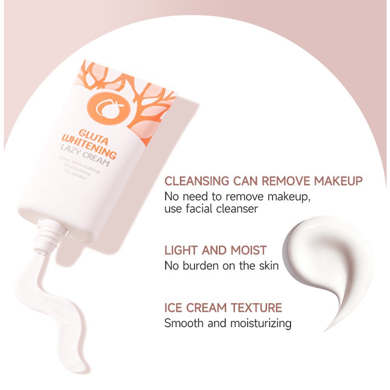 Mua 1 tặng 1 Gel tẩy tế bào chết màu cam Tẩy tế bào chết toàn thân Loại bỏ mụn đầu đen 50g Cleaner Face Peel/gluta Kem dưỡng trắng da lười AUBESSSTORE