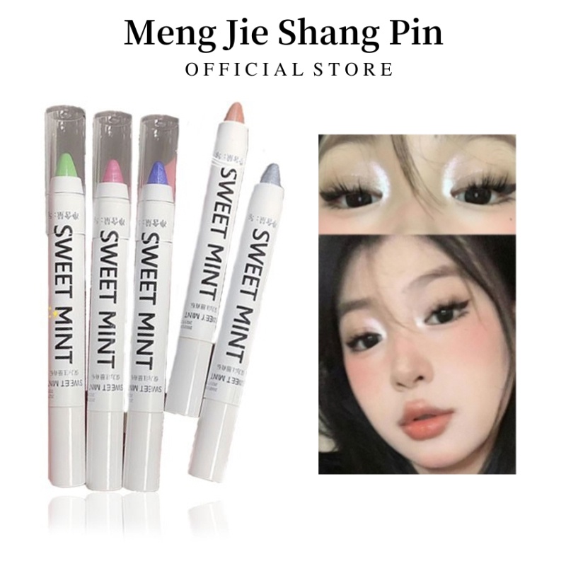 SWEET MINT Bút Phấn Mắt Dạng Lỏng 13 Màu Sắc Tùy Chọn Lấp Lánh Ánh Kim Lâu Trôi 【Phong cách tương tự NYX】