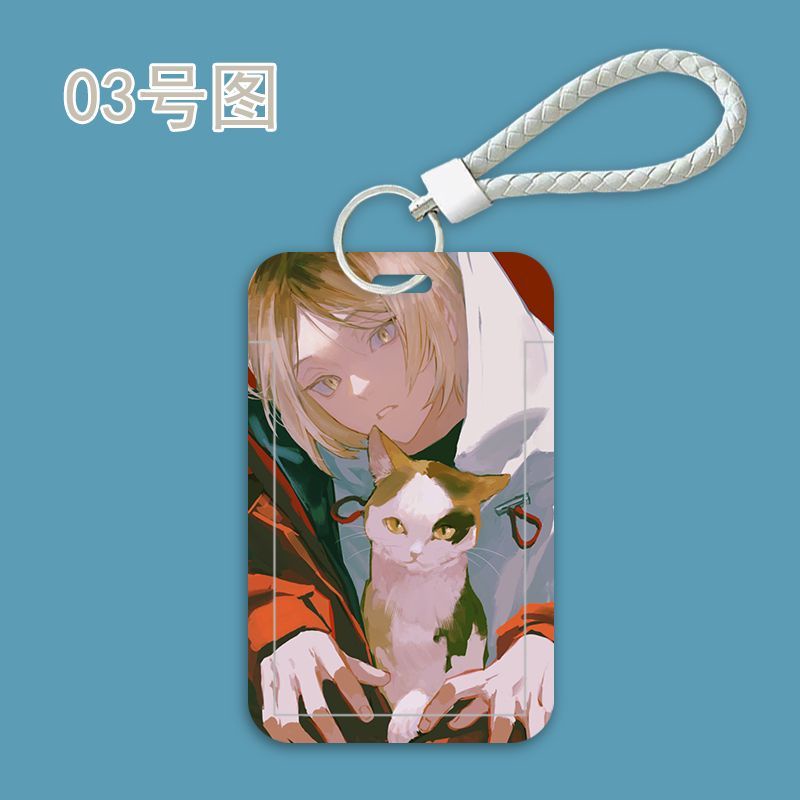 !!!! Haikyuu! Ví Đựng Thẻ id / Danh Thiếp / Thẻ Ngân Hàng Kiểu Dáng Đơn Giản Tiện Lợi Ốp