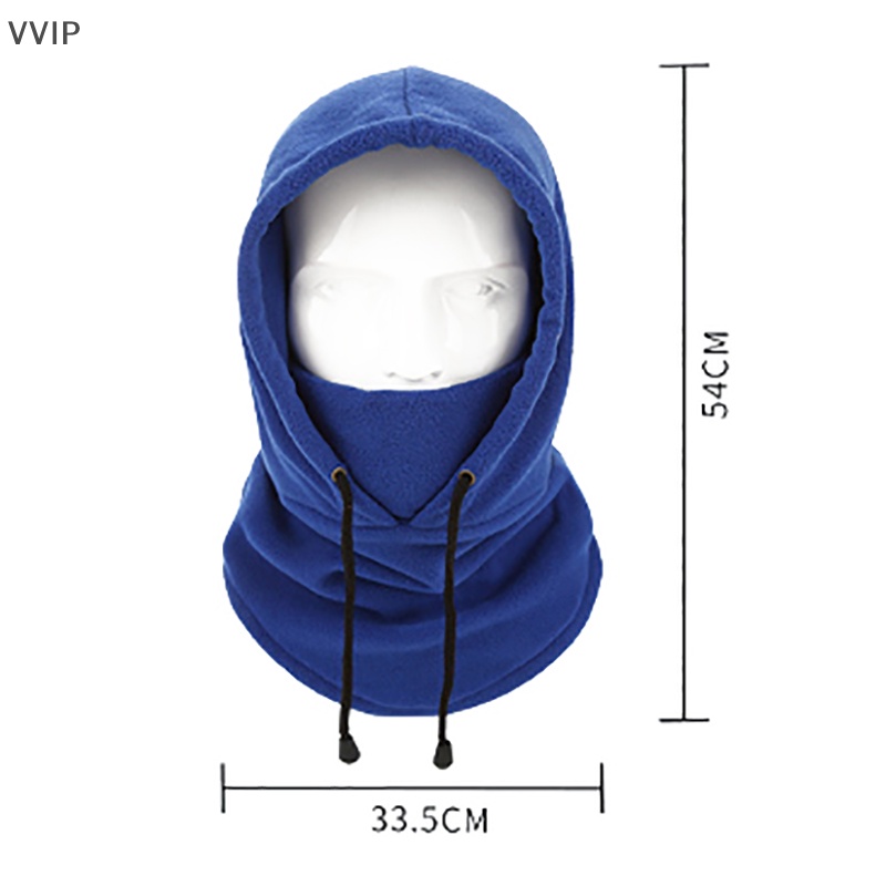 Vvn Mũ Trùm Đầu Đi Xe Đạp Trượt Tuyết Chắn Gió Giữ Ấm Mùa Đông Chất Lượng Cao qdd