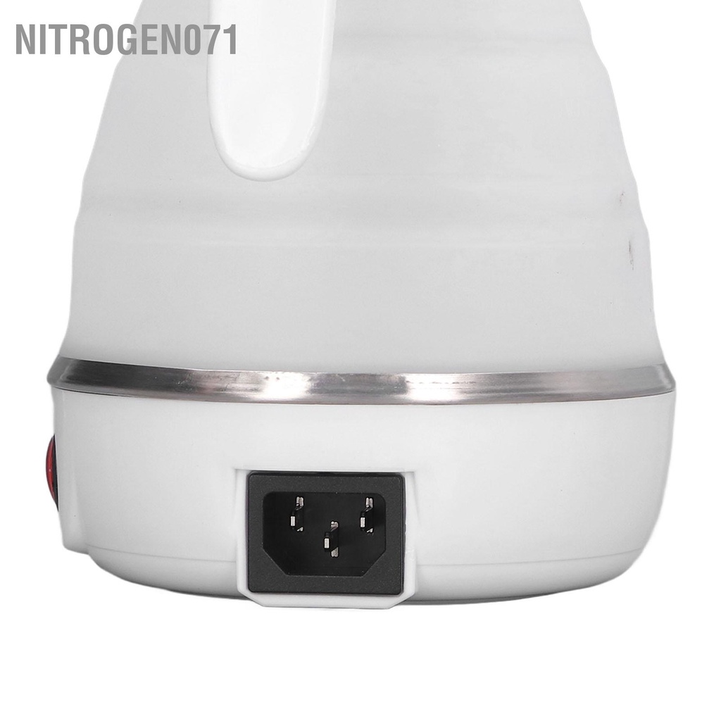 Nitrogen071 Gấp Điện 0.6L 400W Phích Cắm US 110V Ốp Nước Nóng Ấm Siêu Tốc Cho Cà Phê Sữa Trà Sôi