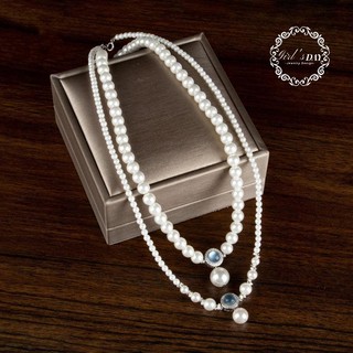 Dây chuyền đính đá pha lê sang trọng cho nữ