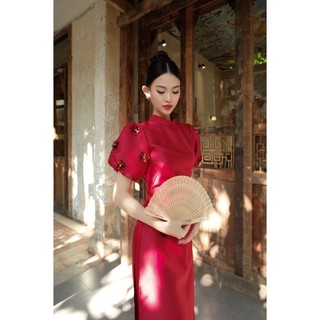 RUBIES Áo Dài Cẩm Tú (không kèm quần)
