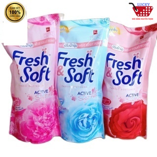 01 Túi Nước Xả Vải Fresh & Soft 600ml - Nhập Khẩu Thái Lan