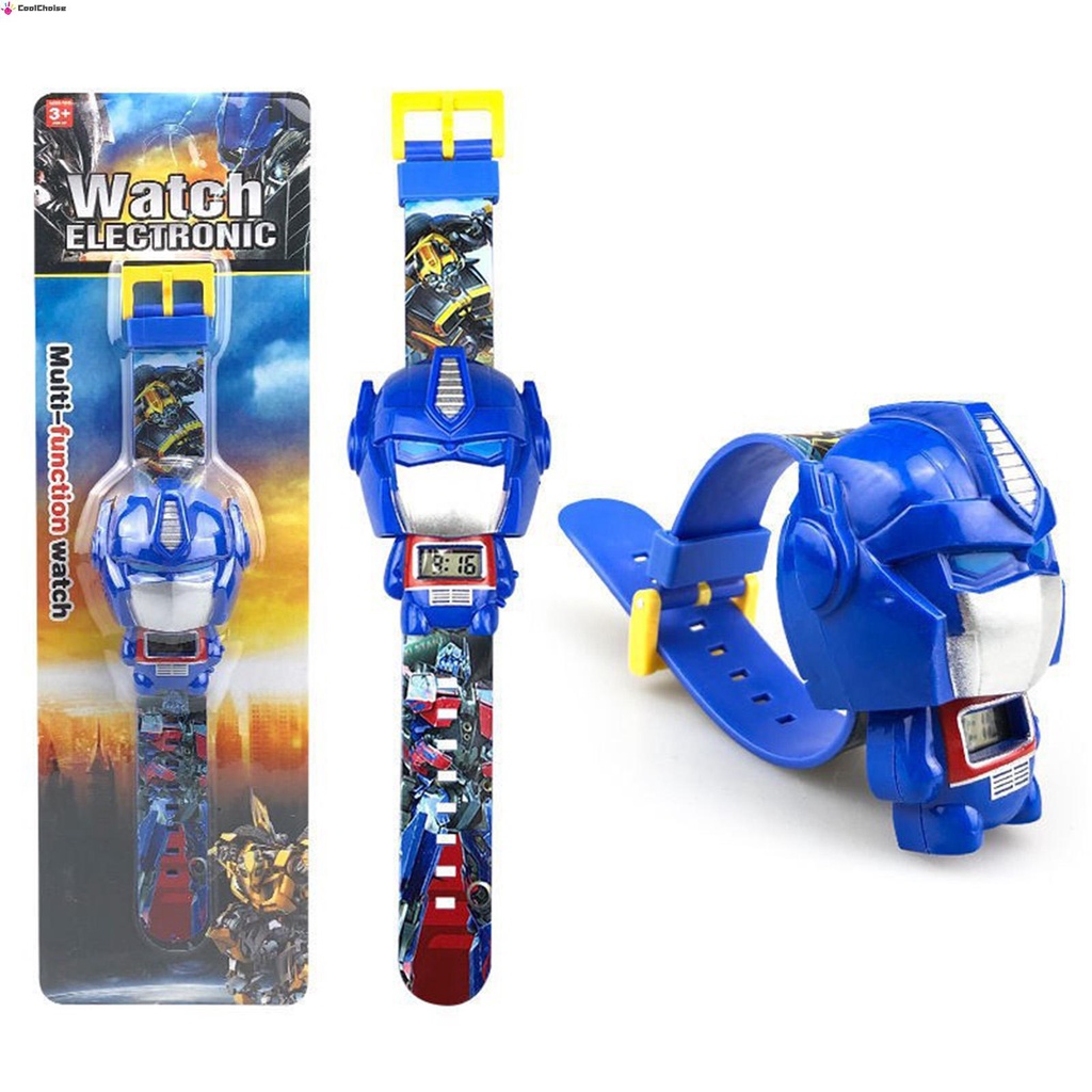 Đồng Hồ Đeo Tay Điện Tử Hình Hoạt Hình Đáng Yêu Cho Trẻ Em