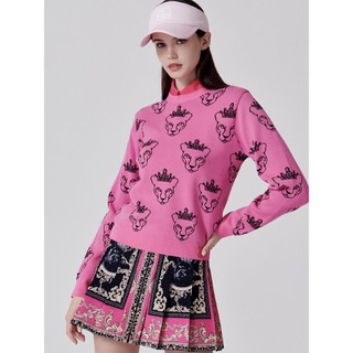 Utaa phiên bản hàn quốc hợp thời trang áo len golf nữ thu đông ấm áp dày đan top sang trọng thời trang chui đầu