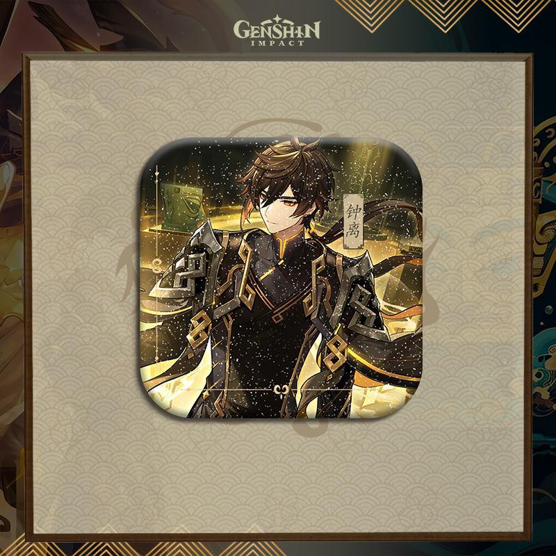 Ere1 Genesin Giá Đỡ Mô Hình Nhân Vật zhongli Hoạt Hình Bằng acrylic Trang Trí Nhà Cửa