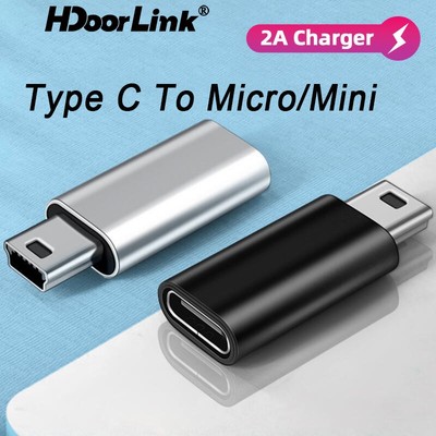 Hdoorlink Đầu Chuyển Đổi usb type c Sang usb 2a Cho gopro mp3 mp4