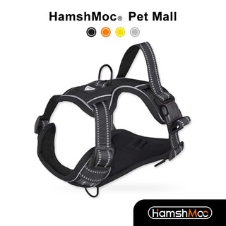 HamshMoc Dây Dắt Thú Cưng Đi Dạo Thiết Kế Phản Quang Với Tay Cầm Mềm Tháo Gỡ Nhanh