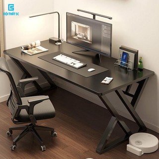Bàn gaming,bàn làm việc chân sắt 20x40mm chắc chắn bền đẹp,thiết kế hiện đại cá tính kèm đầu cắm USB tiện lợi