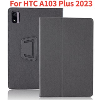 Ốp lưng chất liệu pc phối da cho htc a103 plus 2023 10.1 inch htc a103 plus 2023