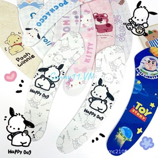 Bộ 2 Miếng Dán Nắp Bồn Cầu Họa Tiết Sanrio Đơn Giản Tươi Mới Trang Trí Nhà Tắm