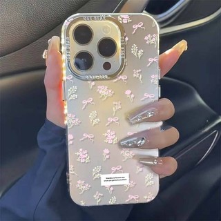 ốp iphone 11/12/13/14/15 Pro Max thẩm mỹ bow tie cô gái bạc Case For ốp lưng iphone 11,12,13,14,15,11PM,12PM,13PM,14PM,15PM